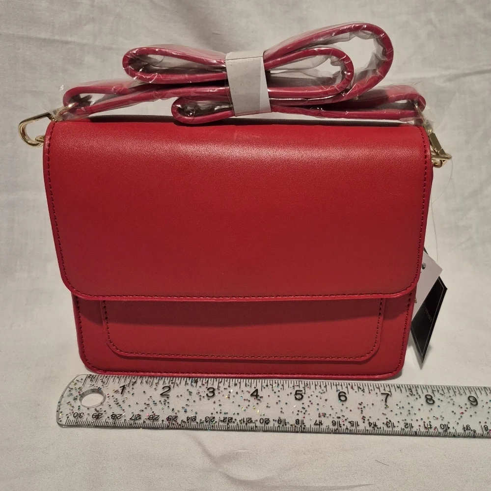 New York & Company Shoulder Bag Red NWT